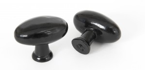 ANVIL - Oval Cabinet Knob - Black  Anvil83790