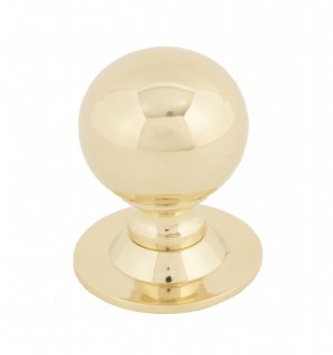 ANVIL - Polished Brass Ball Cabinet Knob - Small  Anvil83887