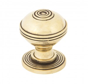 ANVIL - Aged Brass Prestbury Cabinet Knob - Small  Anvil83895