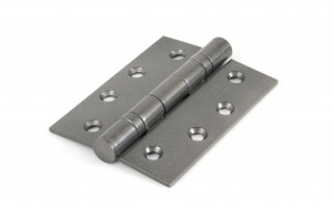 ANVIL - Pewter 4" Ball Bearing Butt Hinge (Pair)  Anvil90027