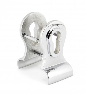 ANVIL - Polished Chrome 50mm Euro Door Pull (Back to Back fixings)  Anvil90066