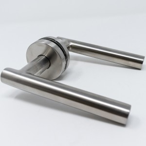 Door Handles BQ633 T012 FULL STRAIGHT STD R/ROSE 19MM SSS - LISBQ633