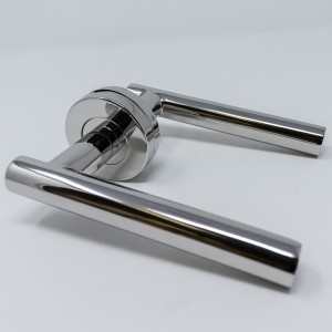 Door Handles BQ677 TX035 2 PART DUO LVR STD R/ROSE 19MM PSS - LISBQ677