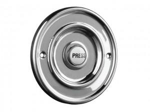 2207 Series Round Wired Bell Push Flush Mounted  BYR2207P1BC