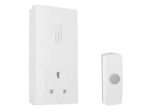 DB3 Series Wireless Doorbell with Plug Through Chime  BYRDB303