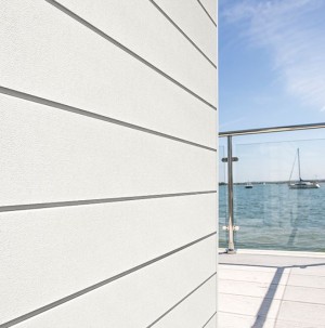 Cedral 118884 Click Smooth Weatherboard Cladding C01 White 3600 x 186mm
