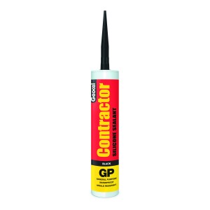 Geocel Contractor GP Silicone 300ml Black [GEO5002104]