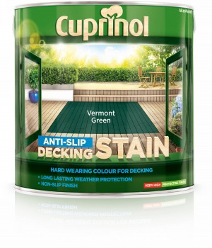 Cuprinol Anti-Slip Deck Stain 2.5L Black Ash (ICI5122405)