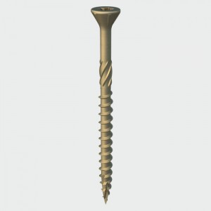 TIMco C2 Decking Screw TX20 4.5 x75mm Green 250Pk  :75C2D250