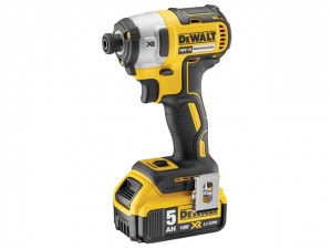 DeWalt DCF887P2 18v B/Less 3S Impact Driver 2x5Ah Power Tool  DEWDCF887P2GB