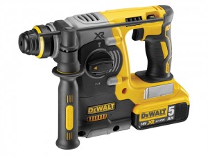 DeWalt 18V DCH273P2 XR B/Less SDS Hammer 2x5Ah Power Tool  :DEWDCH273P2