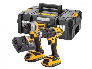 DeWalt 18V DCK2059D2T D/Driver & Impact KIT 2x2Ah Power Tool  DEWDCK2059D2T