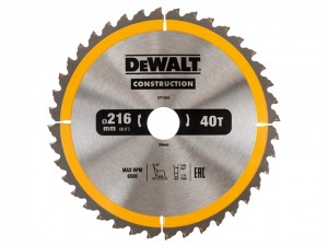 Stationary Construction Circular Saw Blade  DEWDT1953QZ