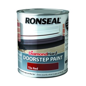 Ronseal Diamond Hard Doorstep Paint 250ml Black [SRR36659]