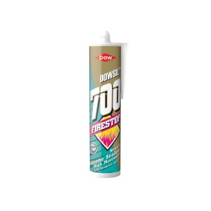 Dow 700 Firestop Silicone 380ml Black [GEOD700FSBK]