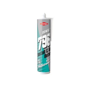 Dow 796 PVCu Aluminium & Wood Silicone Sealant 310ml White [MAFIB06]