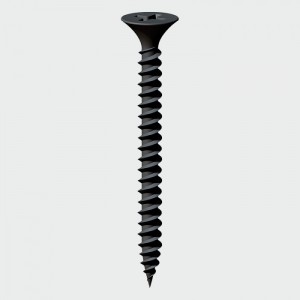 TIMco Drywall Screw PH2 -Black 4.2 x65mm [200]  :00060DRYS