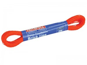 300 Orange Polyethylene Brick Lines  FAI300