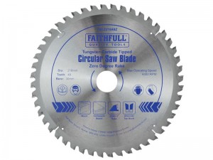 Professional Zero Degree TCT Circular Saw Blade  FAIZ21648Z