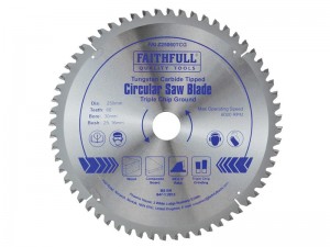 Professional Triple Chip Ground TCT Circular Saw Blade  FAIZ25060TCG
