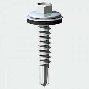 TEK SCREW WASHER 5.5mm x25mm to Metal LOOSE  MCTEK5.5X25