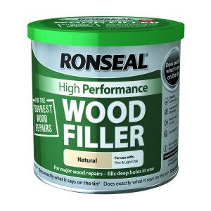 Ronseal High Performance Wood Filler 550g White [RONS35305]