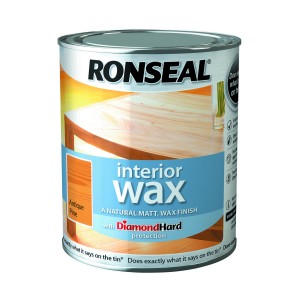 Ronseal Interior Wax 750ml White Ash [RONS36885]