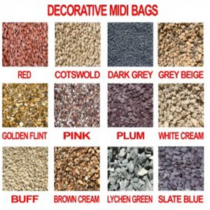 SSG MIDI -Brown Cream Shingle Decorative Aggregate   HCPBSCV