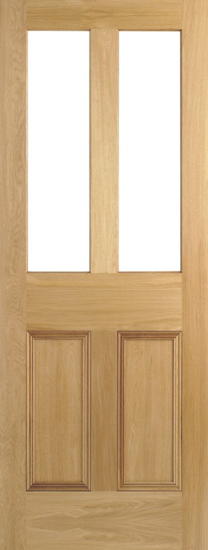LPD - Internal Door - Oak Malton Unglazed 2L 2032 x 813 (32")  PPMAL32OAK