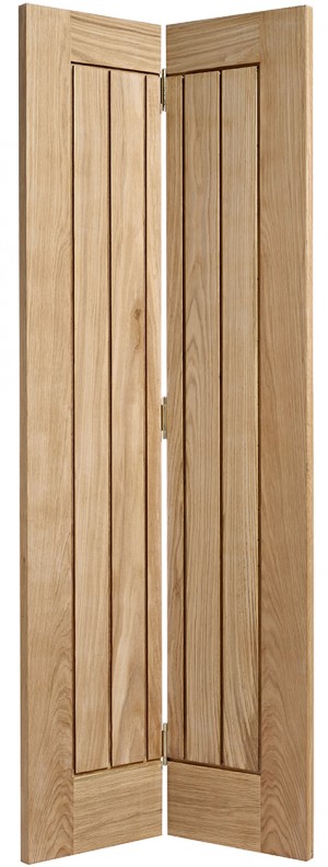 LPD - Internal Door - Oak Mexicano Bi-Fold Pre-Finished 1981 x 762 (30")  BFOMEXPF30