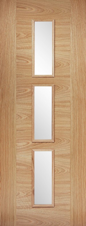 LPD - Internal Door - Oak Sofia Glazed 3L 2040 x 826 mm  OSOFIAGL826