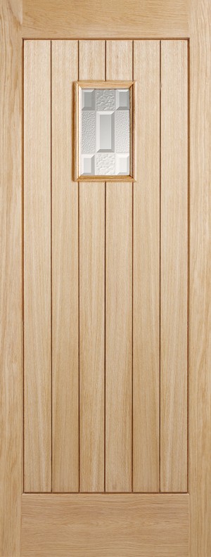 LPD - External Door - Oak Suffolk 1981 x 762 (30")  OSUFFOLK30