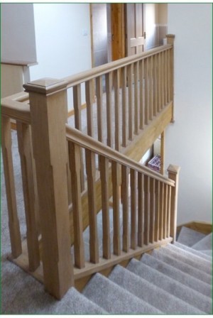 Pear Stairs - The Old School Oak Staircase (382)