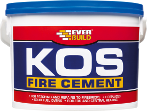 SikaEverbuild BLACK KOS Fire Cement 1kg [EVBKOSBKFIRE1]