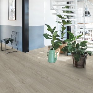 QUICK STEP VINYL FLOORING (LVT) Cotton Oak Warm Grey  PUCL40105