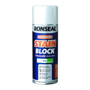 Ronseal Stain Block Aerosol White 400ml [RONS35103]