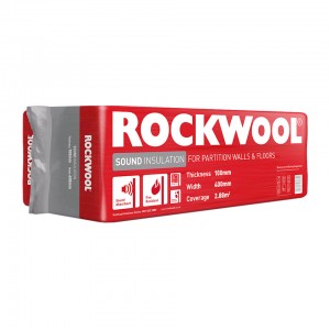 ROCKWOOL 100x600x1200mm Sound Insulation -4.32M2  ROCK180889