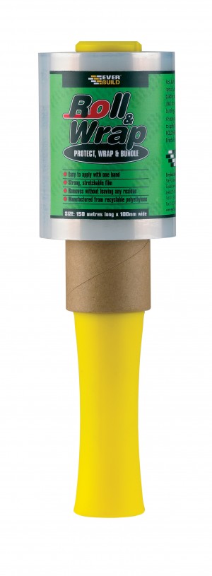 SikaEverbuild Roll & Wrap 100mm x150m Clear [EVROLLWRAP1]
