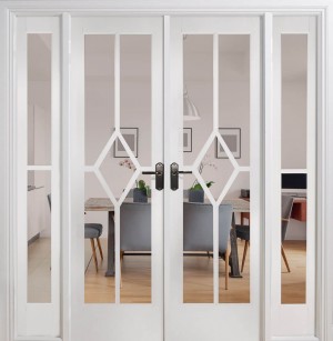 LPD - Internal Door - Room Divider Reims W6 2031 x 1904 mm  W6WFREI