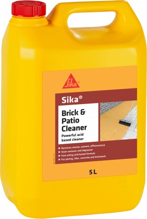 SikaEverbuild Brick & Patio Cleaner 5L Clear [SIKA18BPC05]