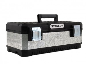 Galvanised Metal Toolbox  STA195618