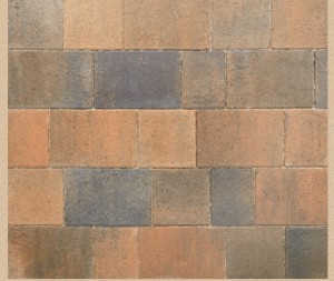 Stonemarket Avenu Block Paving 120 x 160 x 50mm Smooth Burnt Ochre [KP3307205]