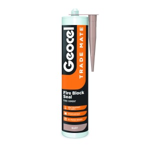 Geocel Trade Mate Fire Block Seal 310ml Black [GEO2940303]