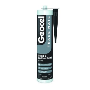 Geocel Trade Mate Lead & Gutter Seal 310ml Black [GEOTMLGBK]