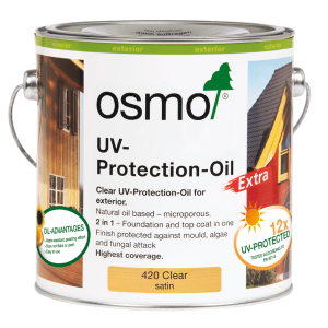 OSMO UV Protection Oil Extra Clear Satin 2.5L