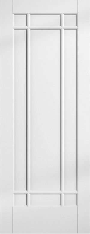 LPD - Internal Door - White Manhattan 1981 x 838 (33") FC  WFMAN9P33FC