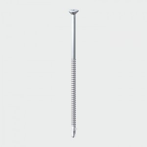 Timber to Steel Wing Tip Screw 4.8 x38mm BZinc Plated LOOSE  TIMLW38B