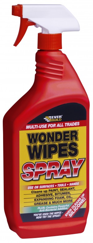 SikaEverbuild Multi-Use Wonder Wipes Spray 1Ltr [EVBWIPESPRAY]