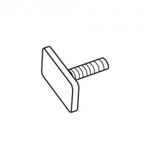 Trend WP-HJ/C/09  T bolt M6 x 31mm RH H/JIG/C  TRWPHJC09