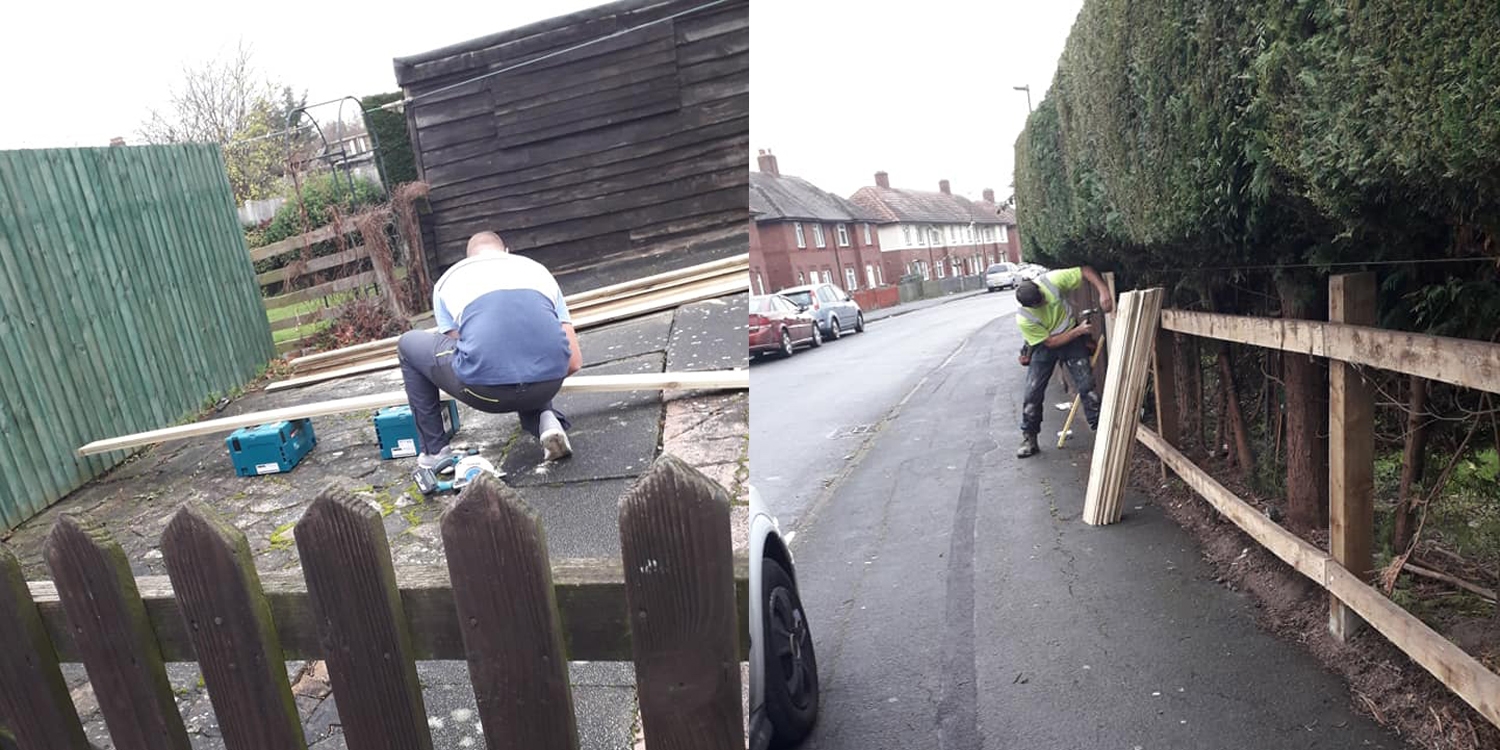 fence installation, boys and boden fence, theft